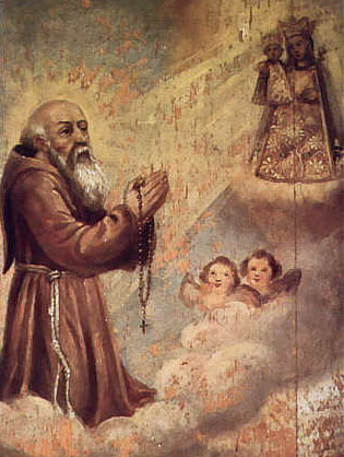 St. Konrad with Franciscan Crown