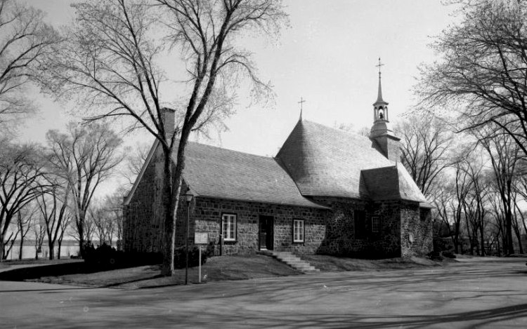 New stone church.